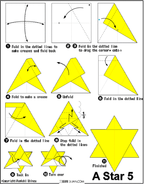 星星折法视频教程_星星怎么折视频慢放_星星管折法大全视频