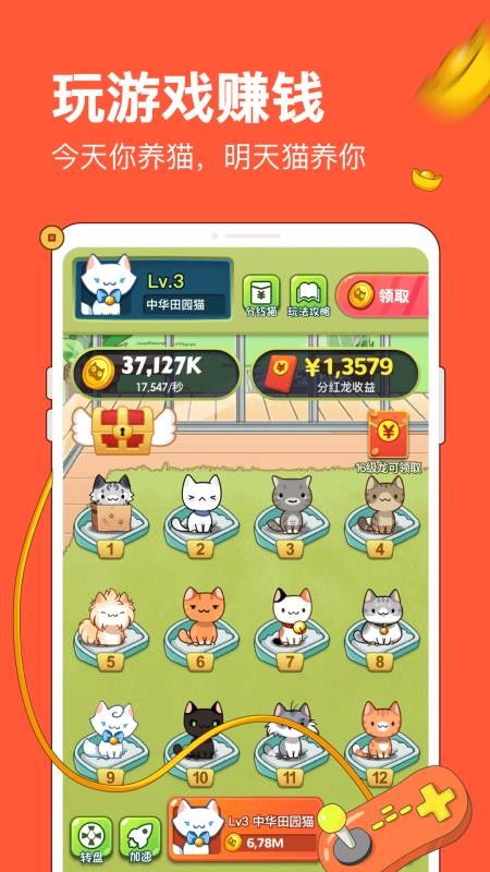 养猫达人抖音小游戏 
